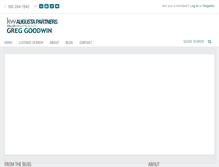 Tablet Screenshot of georgiacarolinaliving.com